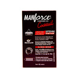 Manforce Condoms Cocktail Strawberry & Vanilla Flavoured 10 Pc Pack