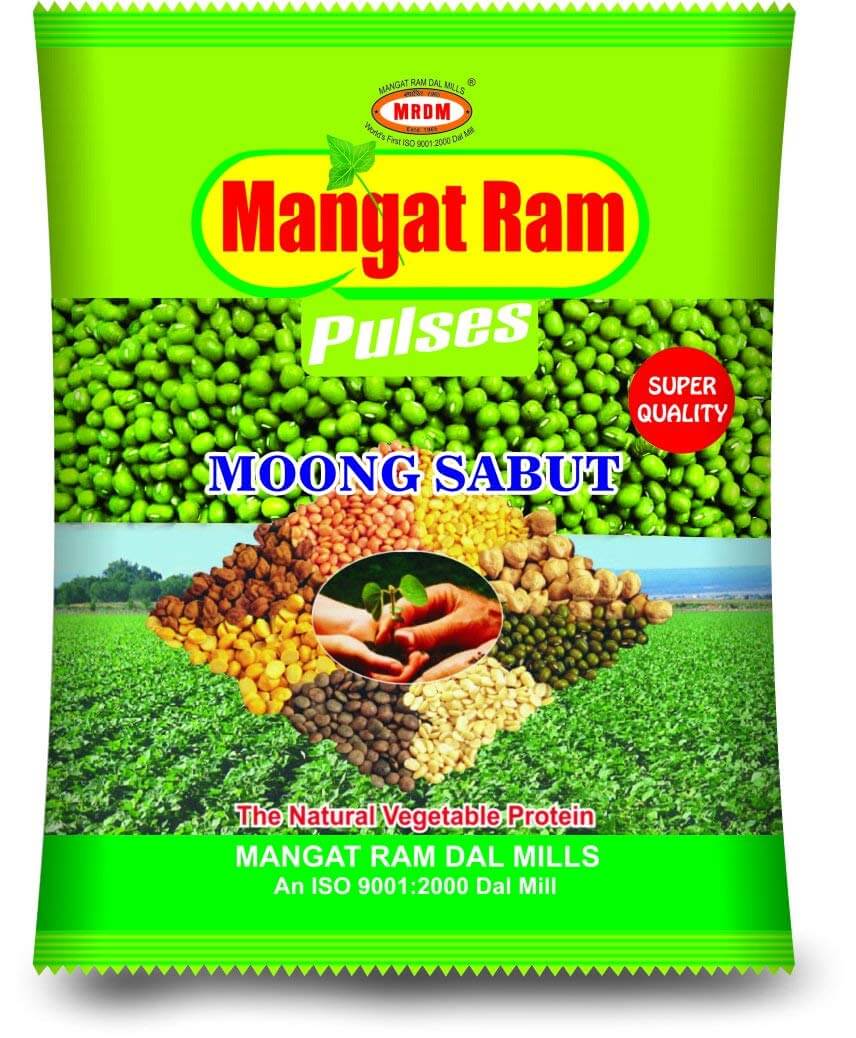 Mangat Ram Moong dal Sabut 500 gram