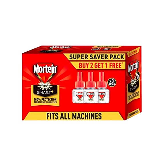 Mortein Smart Plus Mosquito Repellent Liquid Refill  03 Refills (45 ml) Pack  & 06 Refill (45 ml) Pack