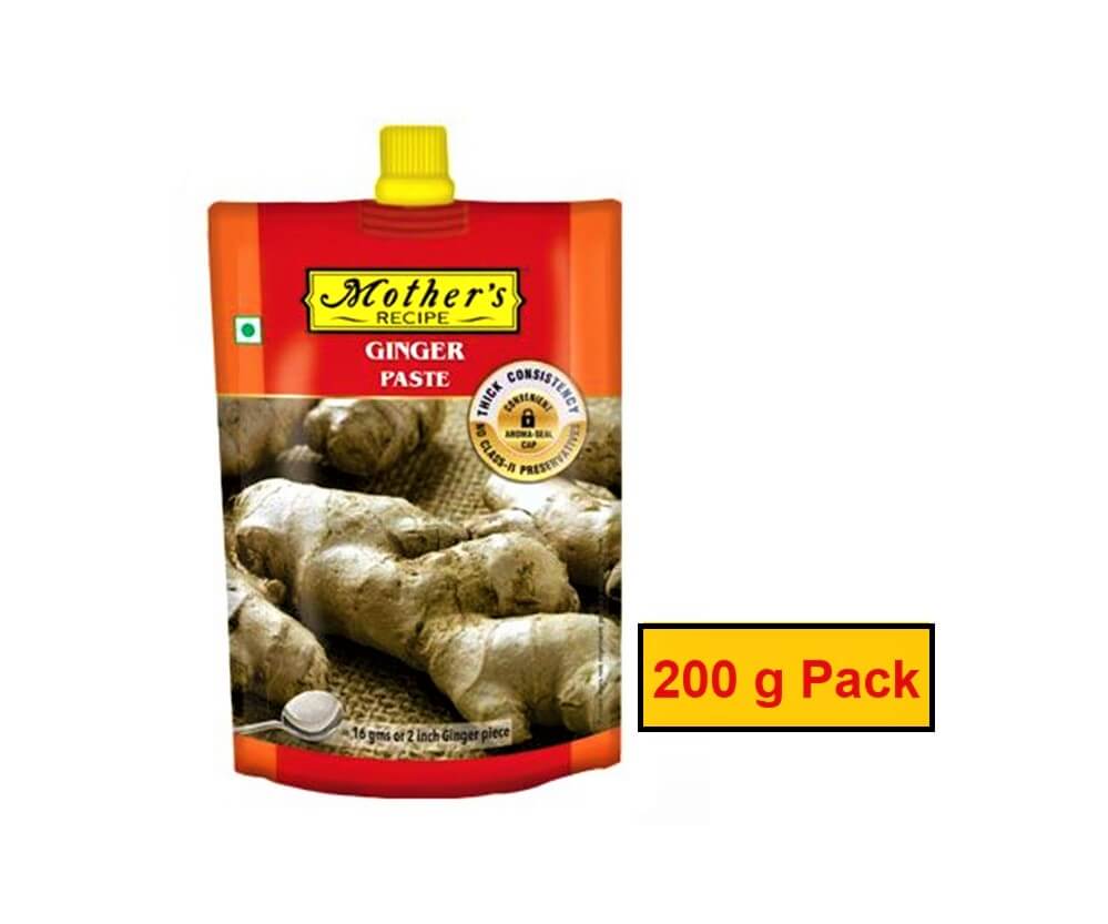 Mother Recipe Ginger Paste 200 g Pack