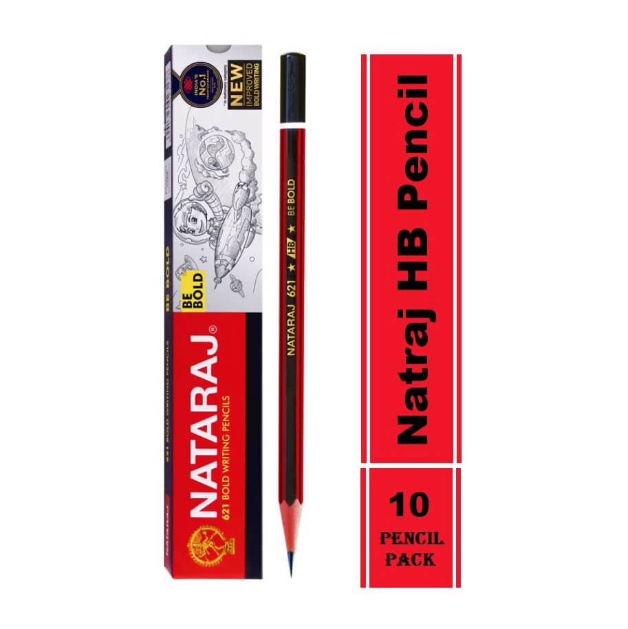 Natraj HB 621 No. Pencil 10 Pc Pack