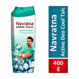 Navratna Active Deo Cool Talcum Powder 100 g & 400 g