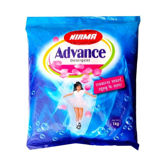 Nirma Advance Detergent Powder 1 Kg Pack (Pack of 5)