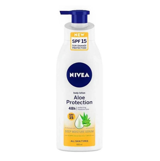 Nivea Body Lotion Aloe Protection 400 ml Bottle