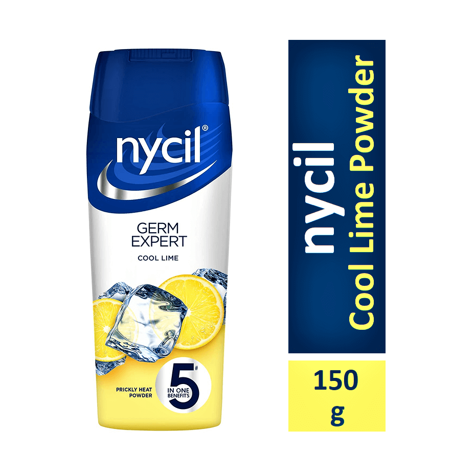 Nycil Cool Lime Germ Expert Prickly Heat Powder 150 g