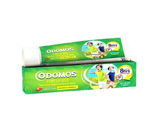 Odomos Naturals Mosquito Repellent Cream Non Sticky 50 g