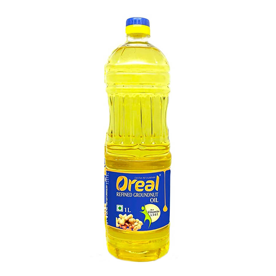 Oreal Refined Groundnut Oil 1 L Bottle