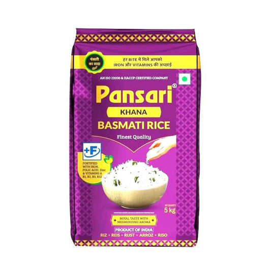 Pansari Khana Basmati Rice 5 Kg Pack