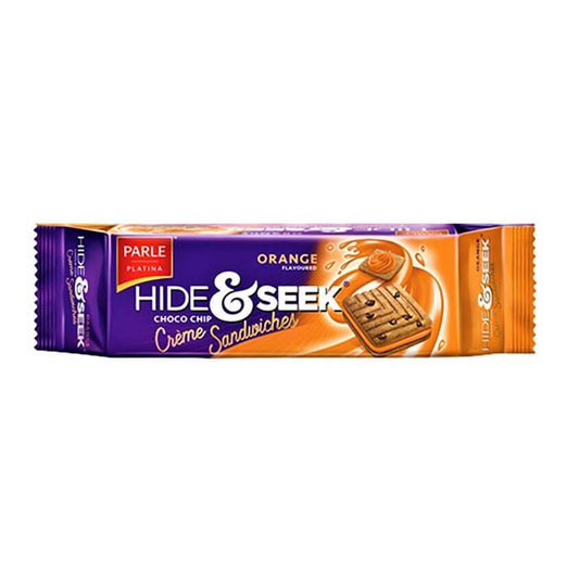 Parle Hide & Seek Orange Creme Cookies 100 g Pack