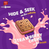 Parle Hide & Seek Strawberry Creme Cookies 100 g Pack