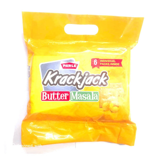 Parle Krackjack Butter Masala Biscuits 300 g Pack