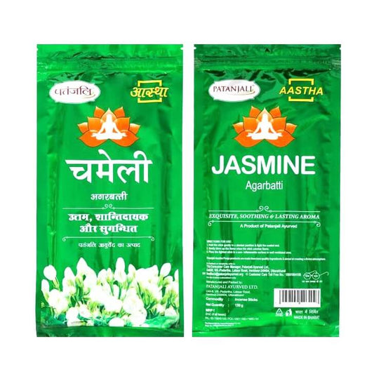 Patanjali Aastha Jasmine Agarbatti 150 g Pack