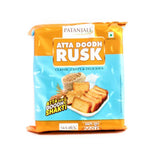 Patanjali Atta Doodh Rusk 182 g Pack