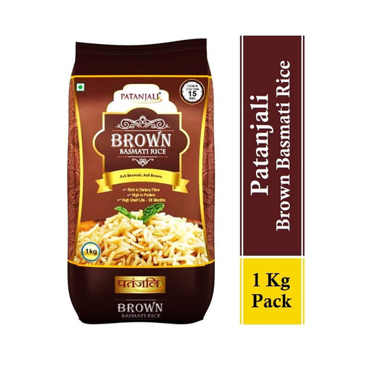 Patanjali Brown Basmati Rice 1 Kg Pack