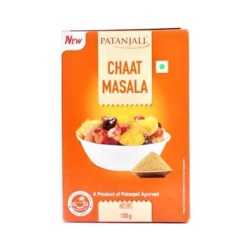 Patanjali Chaat Masala 100 gram Pack