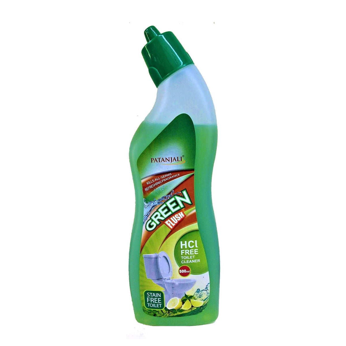 Patanjali Green Plus Toilet Cleaner HCL Free 500 ml