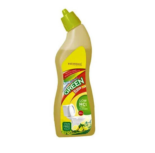 Patanjali Green Flus Toilet Cleaner Low HCL 500 ml