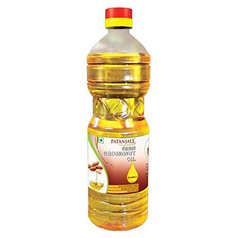 Patanjali Groundnut Oil 1 Litre Bottle