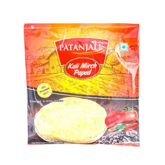 Patanjali Kali Mirch Papad 200 g Pack