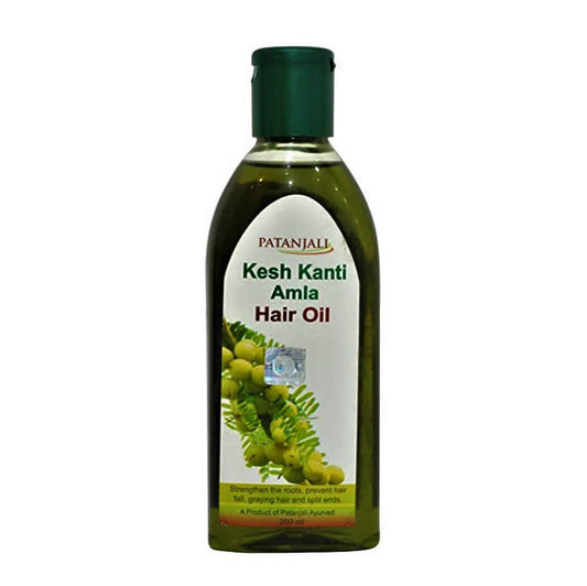 Patanjali Kesh Kanti Amla Hair Oil 100 ml & 200 ml Bottle