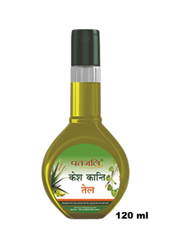 Patanjali Kesh Kanti Ayurvedic Hair Oil 120 ml Bottle