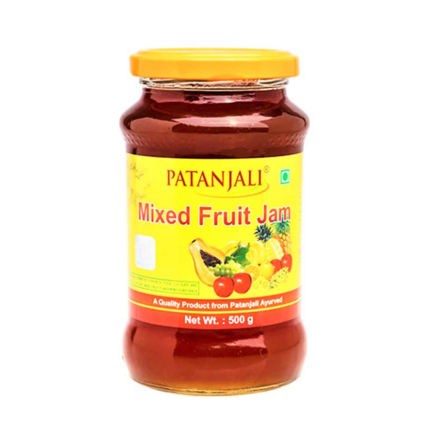 Patanjali Mixed Fruit Jam 500 g Jar