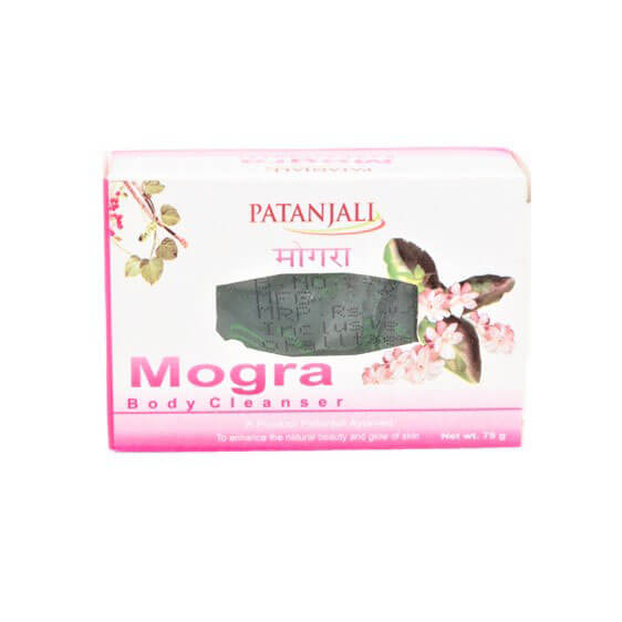 Patanjali Mogra Body Cleanser Soap 75 g & 4 bars of 75 g pack