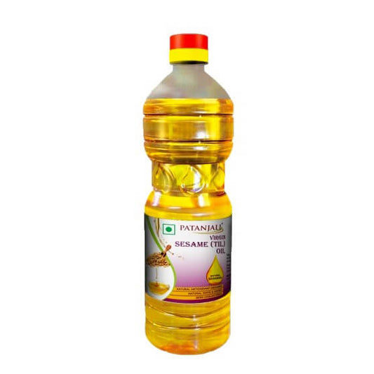 Patanjali Sesame/Til Oil Virgin 1 Litre Bottle