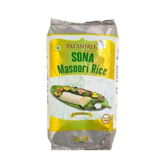 Patanjali Sona Masoori Rice - 1 Kg & 5 Kg Pack