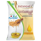 Patanjali Refined Soyabean Oil 1 litre Pouch