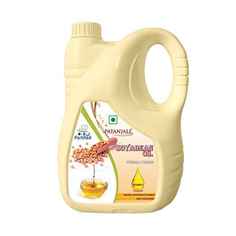 Patanjali Refined Soyabean Oil 5 Litre Jar