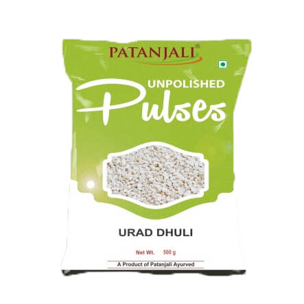 Patanjali Urad Dhuli Dal Unpolished - 500 g & 1 Kg