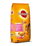 Pedigree Puppy Dog Food with Chicken & Milk 1.2 Kg, 3 Kg Pack & 10 Kg