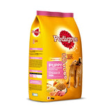 Pedigree Puppy Dog Food with Chicken & Milk 1.2 Kg, 3 Kg Pack & 10 Kg