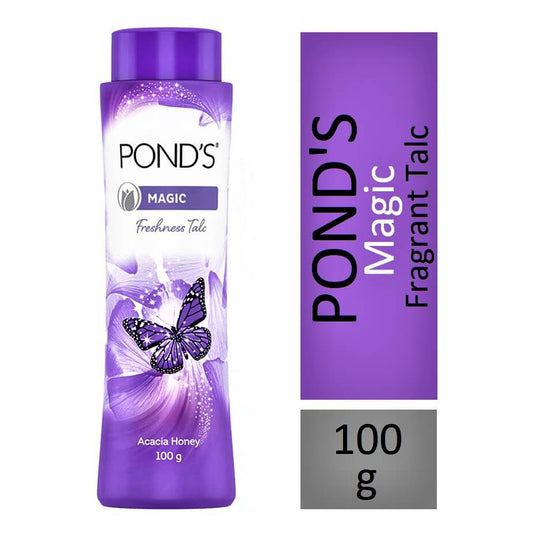 Ponds Magic Acacia Honey Fragrant Talcum Powder - 100 g & 400 g