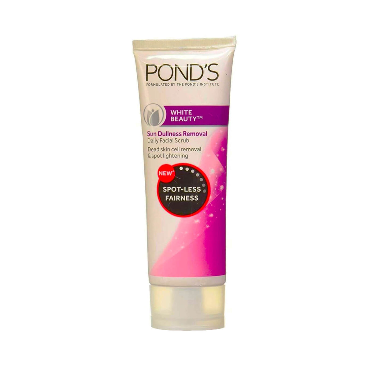 Ponds White Beauty Daily Facial Scrub for Sun Dullness Removal - 50 g Tube