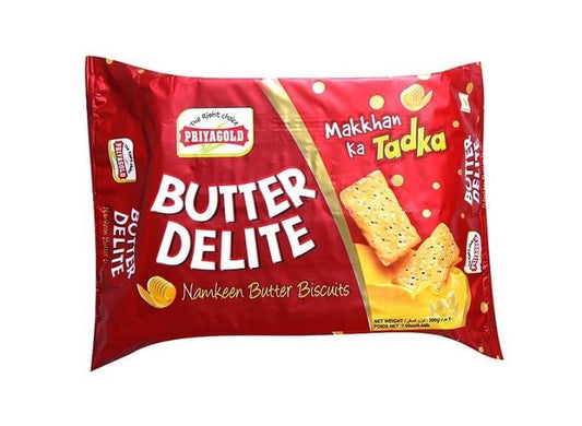 Priyagold Butter Delite Namkeen Butter Biscuits - 150 g Pack