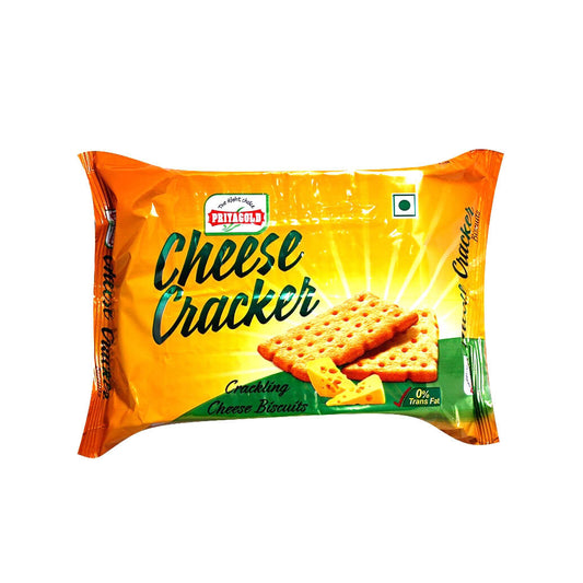 Priyagold Cheese Cracker Cracking Cheese Biscuits - 200 g Pack