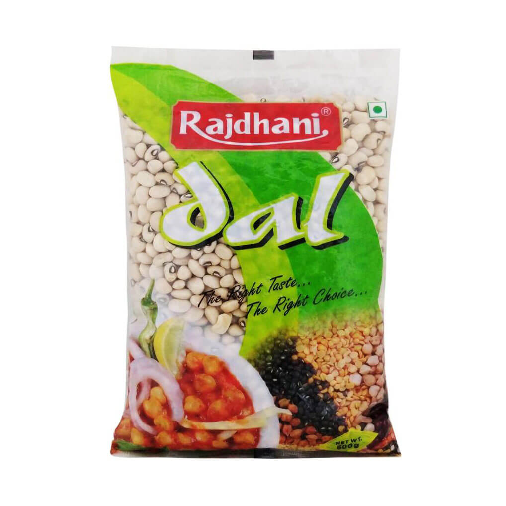 Rajdhani Safed Lobhia 500 gram & 1 Kg