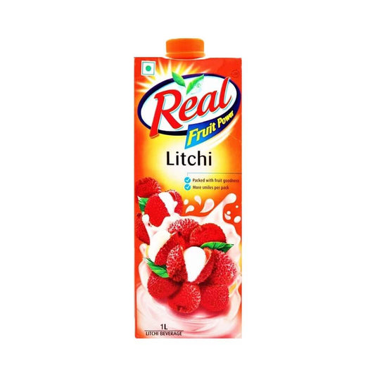 Real Litchi Juice - 1 Litre Tetra Pack