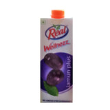 Real Wellnezz Jamun Plus Juice - 1 Litre Tetra Pack