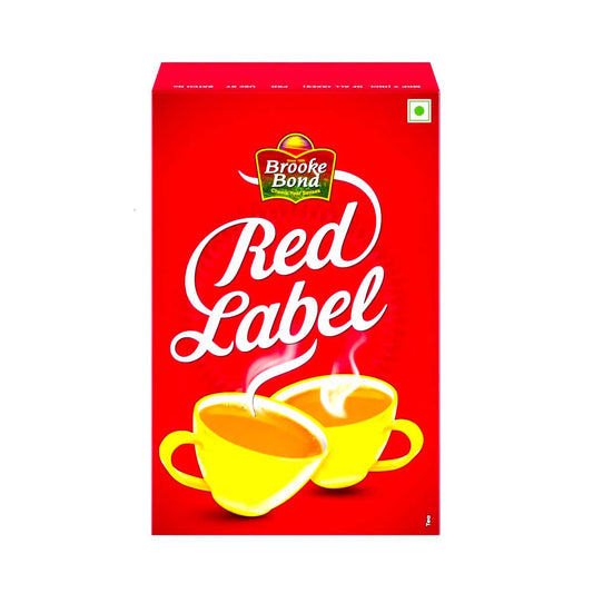 Red Label Tea Carton - 250 g & 500 g