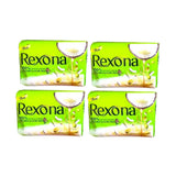 Rexona Soap with 100% Coconut & Olive Oil - Pack of 4 Bar of 100 g