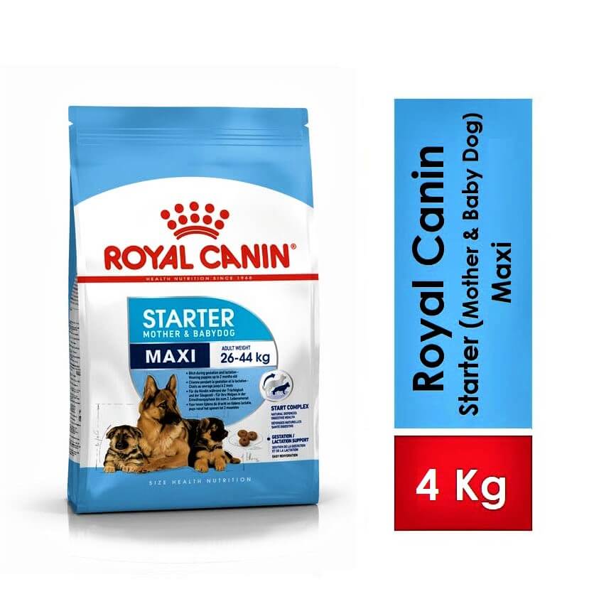 Royal Canin Starter Maxi Dry Dog Food - 4 Kg Pack