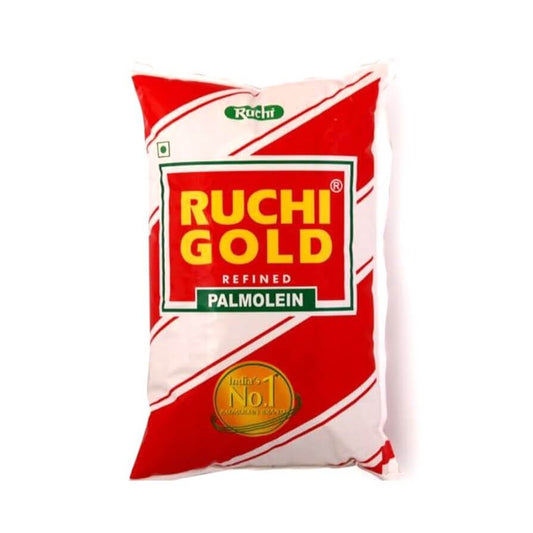 Ruchi Gold Refined Palmolein Oil 1 Litre Pouch