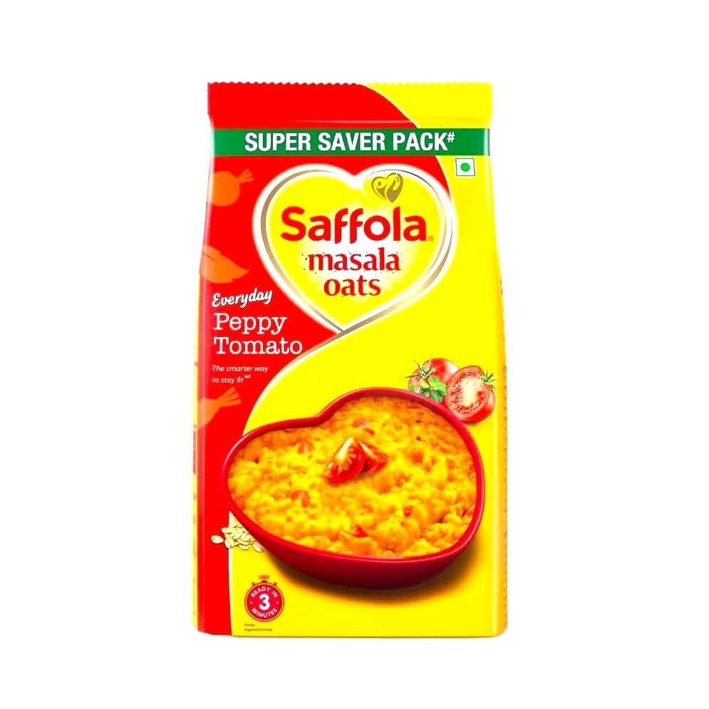 Saffola Masala Oats Peppy Tomato - 500 g Pack