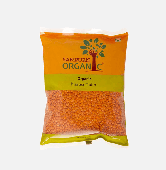 Sampurn organic Malka masoor dal 500 gram