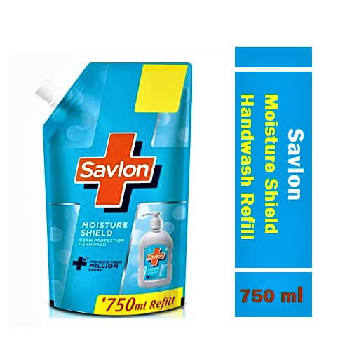 Savlon Moisture Shield Liquid Handwash Refill - 750 ml