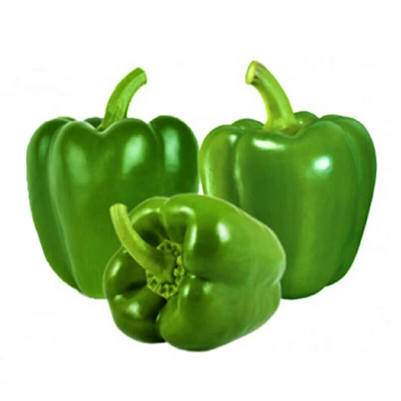 Shimla Mirch (Capsicum) - Green - 250 g, 500 g & 1 Kg