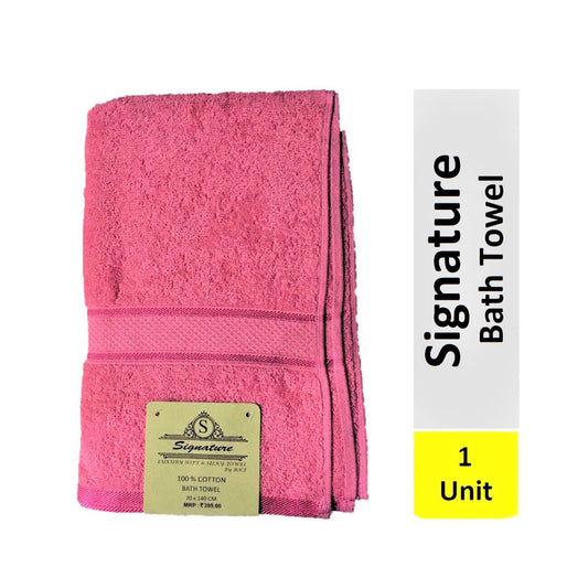 Signature 100 % Cotton Bath Towel - 1 Unit